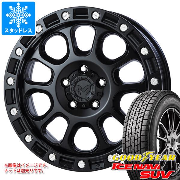 【タイヤ交換対象】アウトランダー GF/GG系用 スタッドレス グッドイヤー アイスナビ SUV 225/70R16 103Q MKW M204 タイヤホイール4本セット