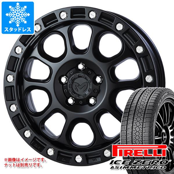 【タイヤ交換対象】T31エクストレイル用 スタッドレス ピレリ アイスゼロアシンメトリコ 215/65R16 98T MKW M204 タイヤホイール4本セット