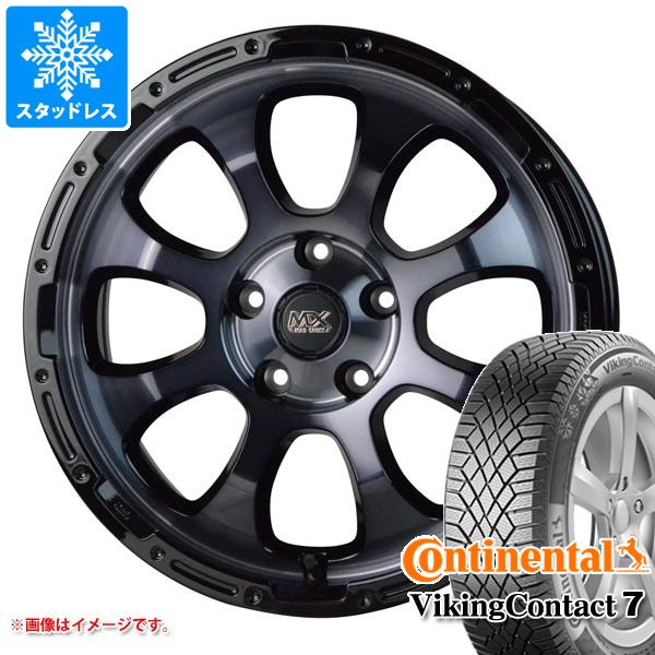 【タイヤ交換対象】CX-5 KE/KF系用 スタッドレス コンチネンタル バイキングコンタクト7 215/70R16 100T マッドクロスグレイス タイヤホイール4本セット