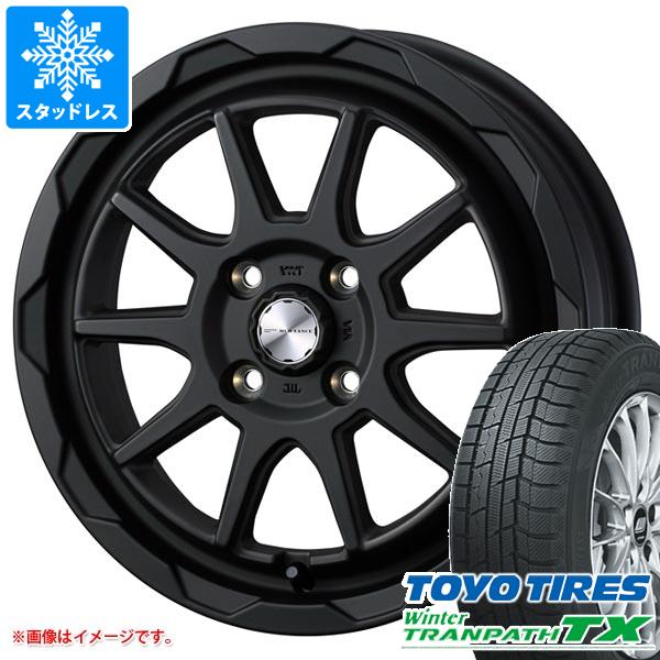 【タイヤ交換対象】ハスラー用 スタッドレス トーヨー ウィンタートランパス TX 165/65R14 79Q マッドヴァンス06 タイヤホイール4本セット