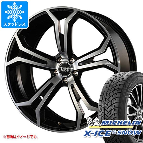 【タイヤ交換対象】ボルボ V90クロスカントリー PB/PD系用 スタッドレス ミシュラン エックスアイススノー SUV 235/50R19 103T XL VST タイプPLS フォージド タイヤホイール4本セット