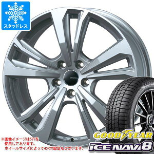 【タイヤ交換対象】メルセデスベンツ X156 GLAクラス用 スタッドレス グッドイヤー アイスナビ8 235/50R18 97Q スマートライン 365 タイヤホイール4本セット