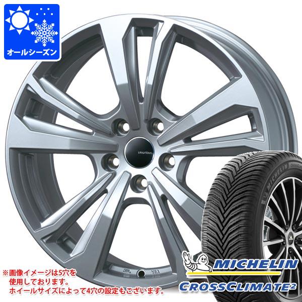 【タイヤ交換対象】VW CC用 オールシーズンタイヤ ミシュラン クロスクライメート2 235/45R17 97Y XL スマートライン 365 タイヤホイール4本セット