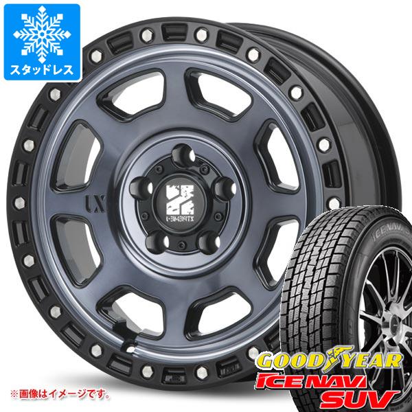 【タイヤ交換対象】CX-5 KE/KF系用 スタッドレス グッドイヤー アイスナビ SUV 215/70R16 100Q MLJ エクストリームJ XJ07 タイヤホイール4本セット