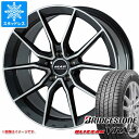 【タイヤ交換対象】メルセデスベンツ X243 EQBクラス用 スタッドレス ブリヂストン ブリザック VRX3 235/55R18 100Q MAK アルジェントエフエフ タイヤホイール4本セット