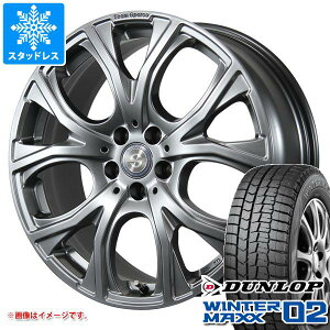 【タイヤ交換対象】メルセデスベンツ C118 CLA用 スタッドレス ダンロップ ウインターマックス02 WM02 225/45R18 95T XL チームスパルコ ベネージュ タイヤホイール4本セット