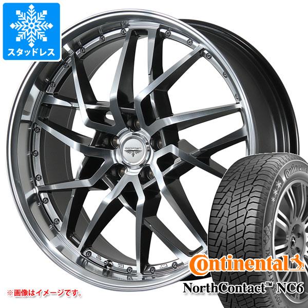 【タイヤ交換対象】スタッドレスタイヤ コンチネンタル ノースコンタクト NC6 235/55R18 104T XL ＆ ドルフレン ゴディオ 8.0-18 タイヤホイール4本セット235/55-18 CONTINENTAL NorthContact NC6