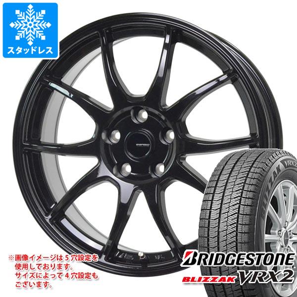 【タイヤ交換対象】スタッドレスタイヤ ブリヂストン ブリザック VRX2 165/65R13 77Q ＆ ジースピード G-06 4.0-13 タイヤホイール4本セット165/65-13 BRIDGESTONE BLIZZAK VRX2