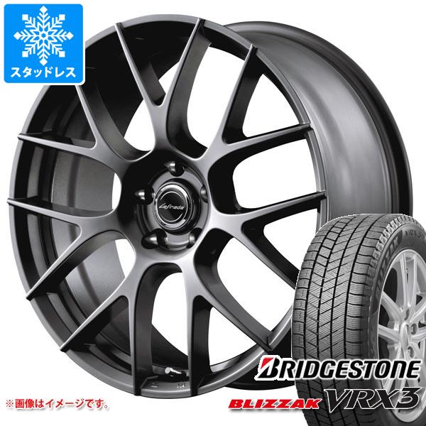 【タイヤ交換対象】GS用 スタッドレス ブリヂストン ブリザック VRX3 245/40R18 93Q レフィナーダ モーション3 タイヤホイール4本セット