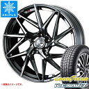 【タイヤ交換対象】スタッドレスタイヤ グッドイヤー アイスナビ7 165/60R15 77Q & レオニス IT 4.5-15 タイヤホイール4本セット165/...