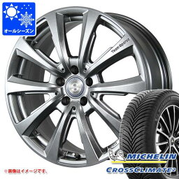 【タイヤ交換対象】メルセデスベンツ C257 CLS用 オールシーズンタイヤ ミシュラン クロスクライメート2 245/40R19 98Y XL チームスパルコ ヴァローザ ver.02 タイヤホイール4本セット