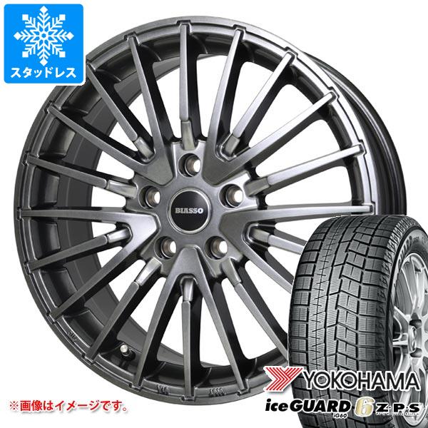 【タイヤ交換対象】BMW F39 X2用 スタッドレス ヨコハマ アイスガードシックス iG60 225/50RF18 95Q ランフラット ビアッソ BI-02 タイヤホイール4本セット