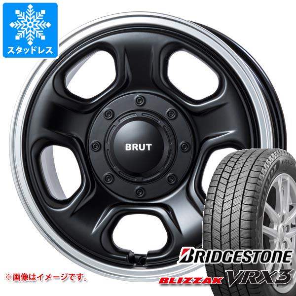 【タイヤ交換対象】ニッサン T32エクストレイル用 スタッドレス ブリヂストン ブリザック VRX3 225/70R16 103Q ブルート BR-33 タイヤホイール4本セット