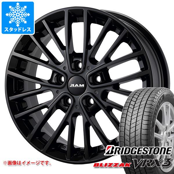 【タイヤ交換対象】MINI MINI クーパー F66用 スタッドレス ブリヂストン ブリザック VRX3 195/55R16 91Q XL MAK チェルシー タイヤホイール4本セット