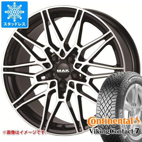 【タイヤ交換対象】BMW F70 1シリーズ用 スタッドレス コンチネンタル バイキングコンタクト7 205/55R17 95T XL MAK ケーニッヒ タイヤホイール4本セット