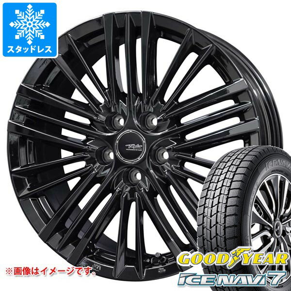 【タイヤ交換対象】トヨタ プリウス 60系用 スタッドレス 2025年製 グッドイヤー アイスナビ7 195/60R17 90Q テイラー TL1 タイヤホイール4本セット