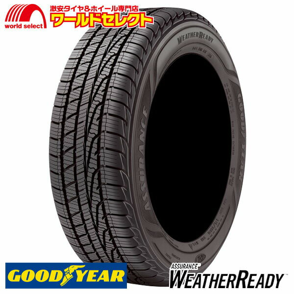 【タイヤ交換対象】 送料無料 2本セット 225/55R18 98V グッドイヤー ASSURANCE WEATHERREADY GOODYEAR オールシーズンタイヤ GOODYEAR M S 新品 夏冬兼用 単品 18インチ