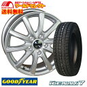 【タイヤ交換対象】 4本セット 205/60R16 16×6.5J 53 5穴 PCD114.3 新品 スタッドレスタイヤホイールセット グッドイヤー ICE NAVI 7 アルミ シルバー ウェッズ WEDS SECRET SH 冬 16インチ