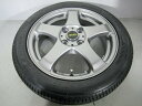 【中古】KIRCHEIS S515×4.5J 100-4H+45 67Φ NANKANG AS-1145/65R15 72V 2013年製タイヤアルミセット 新品未使用 1本