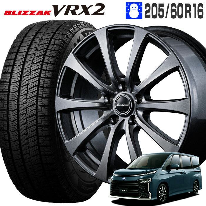 uUbN VRX2 205/60R16 uaXg BRIDGESTONE [Xs[h G10 16~6.5 PCD114/5H +38 ^bNO[ 16C` X^bhX^C 4{Zbg zC[Zbg EURO SPEED G-10 uUbN uWXg