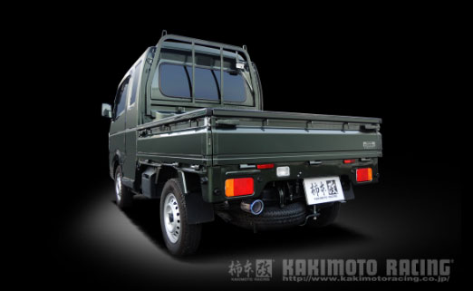 柿本改 マフラー S71362 キャリイ ミニキャブトラック スクラムトラック NT100クリッパー(2022/4～） DA16T DS16T DG16T DR16T Class KR '10加速騒音規制対応モデル メーカー直送品 ※個人宅配送不可（応相談） KAKIMOTO RACING 柿本 マフラー キャリィ
