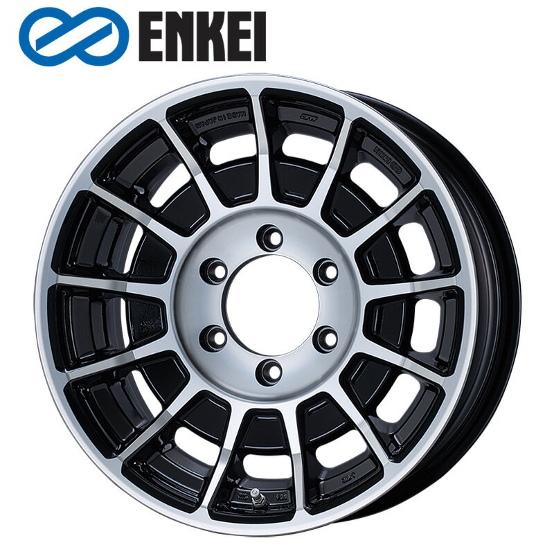 ENKEI エンケイ バハ 社外ホイール 14インチ 4本 6J5HPCD114.3+4 旧車ホイール 当時物 希少 リペアベース　(VHB145) クレジットカード QR決済可能 baja-bk-s.jpg