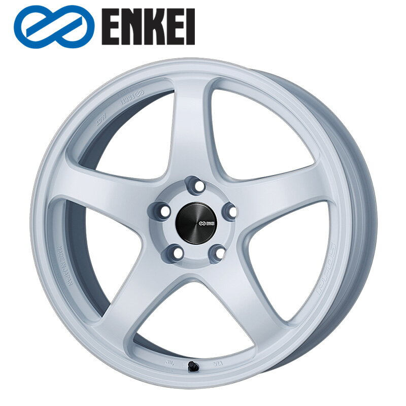 ENKEI PF05 17×7.0J PCD114.3 5H INSET+45 ボア径φ75 ホワイト (W) 17インチ ホイール単品 1本 エンケイ ENKEI パフォーマンスライン PerformanceLine