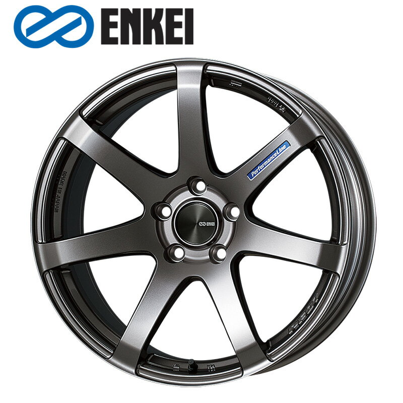 ENKEI PF07 18~9.5J PCD114.3 5H INSET+25 {Aa75 _[NVo[ (DS) 18C` zC[Pi 1{ GPC ENKEI ptH[}XC PerformanceLine