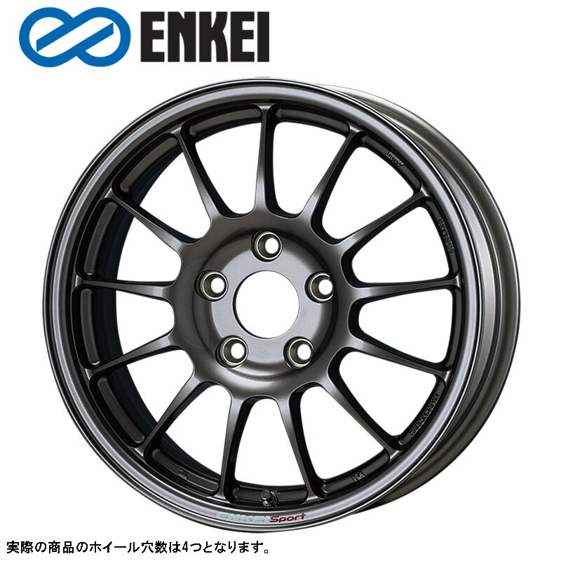 ENKEI RC-T5 156.5J PCD100 4H INSET+35 ܥ¦75 С (DS) 15 ۥñ 1 󥱥 ENKEI ݡ sport