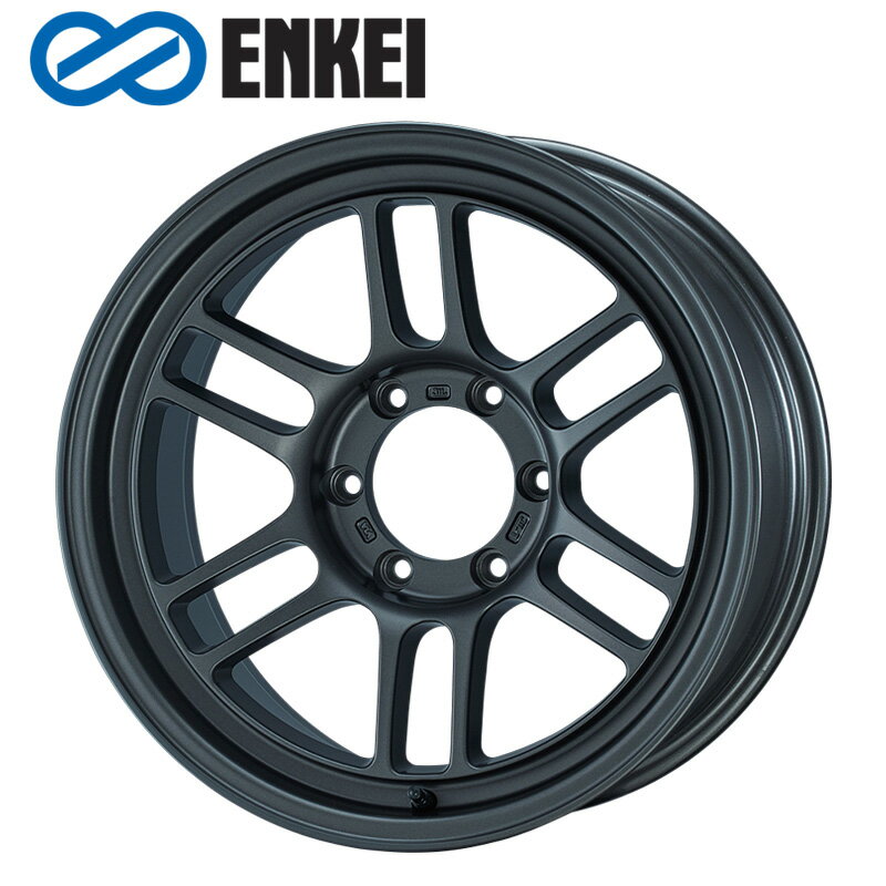 ENKEI RPT1 18×9.0J PCD139.7 6H INSET+0 ボア径φ108.5 マットダークガンメタ (MDG) 17インチ ホイール単品 1本 エンケイ オールロード ALLROAD
