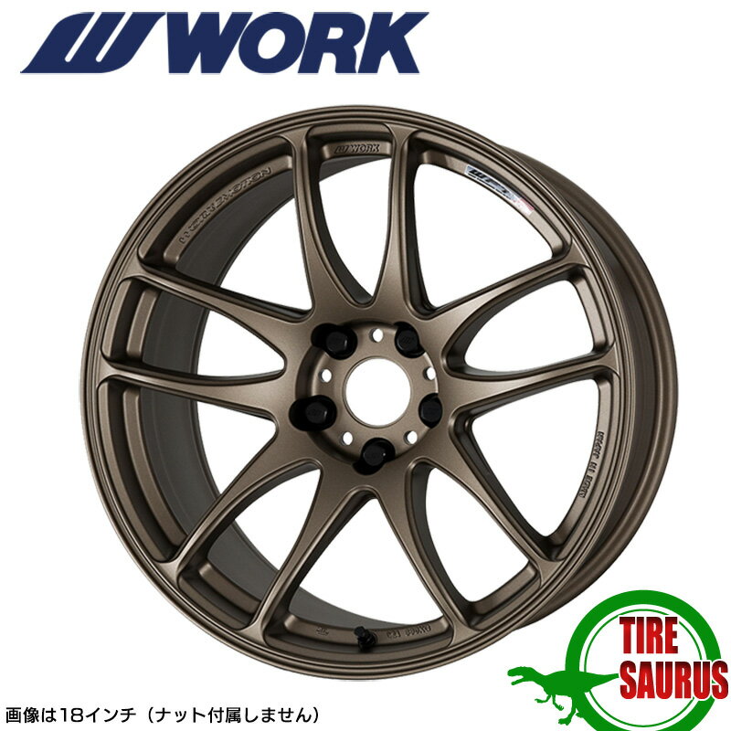 WORK EMOTION CR 18~9.5 PCD114.3 5H INSET+12AbVh`^ (AHG) [NG[V WORK [N zC[ Pi 1{ kiwami