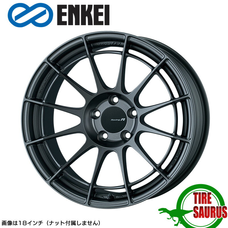 ENKEI NT03RR 17×9.0J PCD114.3 5H INSET+63マットダークガンメタリック (MDG) 17インチ ホイール単品 1本 エンケイ ENKEI レーシング レボリューション Racing Revolution NT03RR