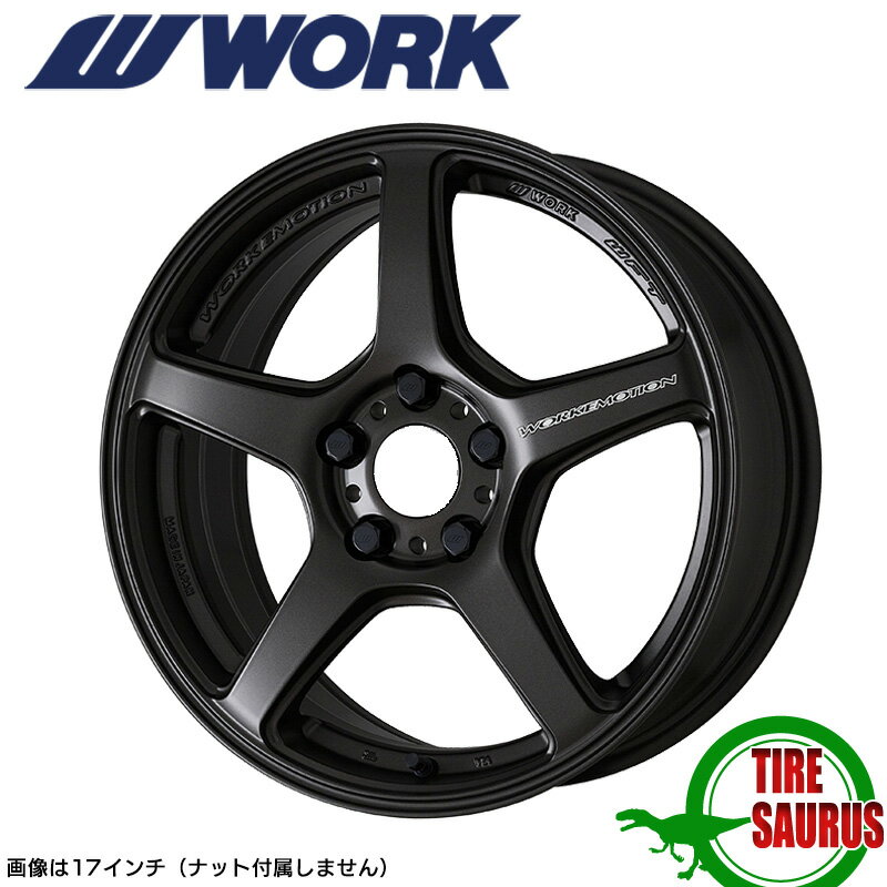 WORK EMOTION T5R 17×9.0J PCD114.3 5H INSET+22マットグラファイト (MGK) ワークエモーション WORK ワーク ホイール 単品 1本