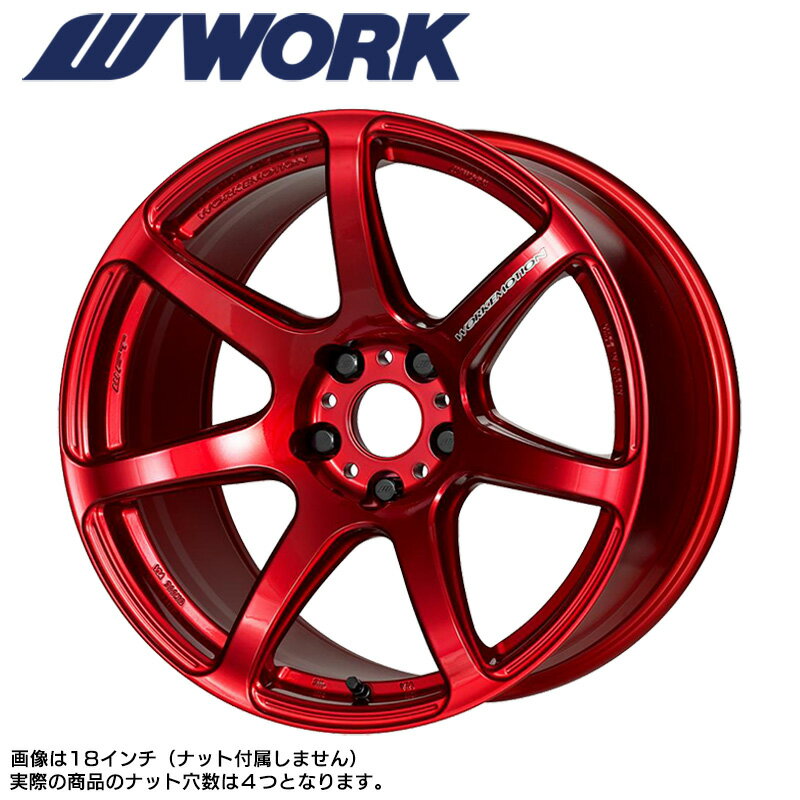 WORK EMOTION T7R 16~6.5 PCD100 4H INSET+48 LfBbh (CAR) [NG[V WORK [N zC[ Pi 1{