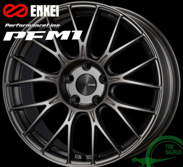 ENKEI エンケイ パフォーマンスライン PFM1 17インチ 8.5J PCD100/4 +45 カラー：ダークシルバー PerformanceLine PFM1 ホイール1枚