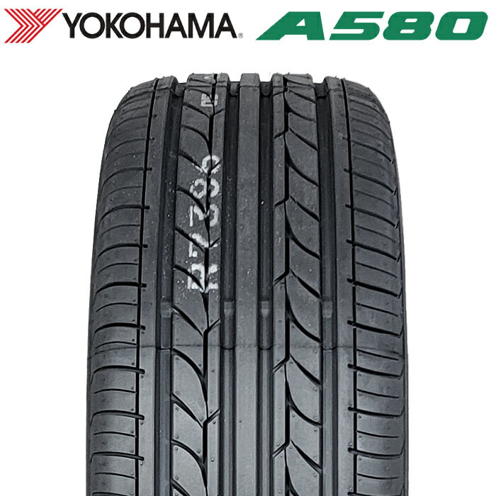 【楽天タイヤ交換対応】 【2024年製】 YOKOHAMA 195/55R15 85H ASPEC A580 アスペック ヨコハマタイヤ ノーマルタイヤ 夏タイヤ サマータイヤ 1本