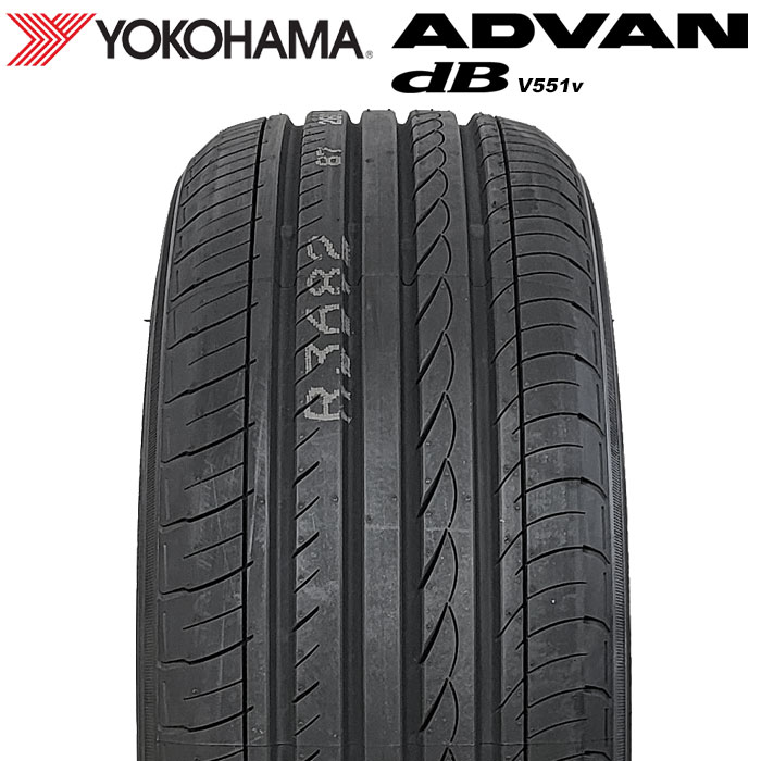 【楽天タイヤ交換対応】 【2023年製】 YOKOHAMA 225/45R19 92W ADVAN dB V551V アドバン デシベル ヨコハマタイヤ サマータイヤ 夏タイヤ ノーマルタイヤ 1本