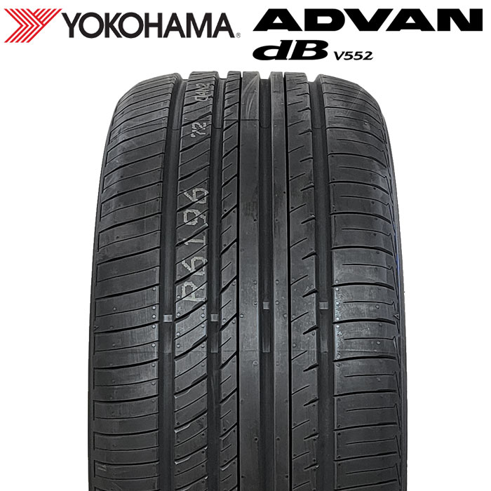 【楽天タイヤ取付対応】 【2024年製】 YOKOHAMA 225/45R18 95W XL ADVAN dB V552 アドバン デシベル ヨコハマタイヤ サマータイヤ 夏タイヤ ノーマルタイヤ 1本