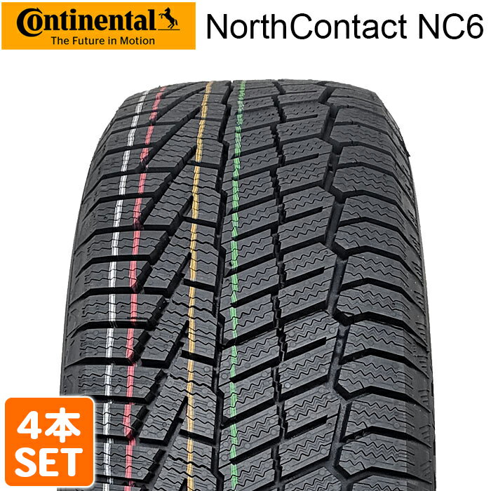 5/9 20時～ポイント5倍※要エントリー※【楽天タイヤ取付対応】 【2022年製】 Continental 185/60R15 84T North Contact NC6 ノースコンタクト スタッドレス 冬タイヤ 4本セット