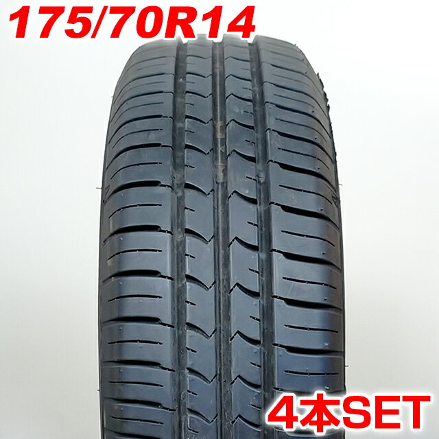 GOODYEAR グッドイヤー 175/70R14 84S Effieint Grip Eco EG01 夏タイヤ サマータイヤ 4本セット [ A3128 ] 【中古タイヤ】