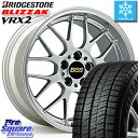 ブリヂストン ブリザック VRX2 2019年製 スタッドレスタイヤ スタッドレス ● 215/60R17 BBS RG-R 鍛造1ピース ホイールセット 4本 17インチ 17 X 7.5 +38 5穴 114.3