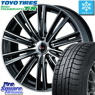 TOYO 2019年製 ウィンター トランパス TX 【最終値下げ済 在庫】スタッドレスタイヤ ● 215/65R16 WEDS 37326 ウェッズ　TEAD SNAP テッドスナップ ホイールセット 4本 16インチ 16 X 6.5 +48 5穴 114.3