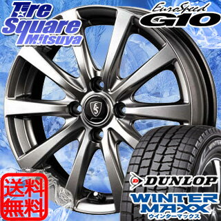 DUNLOP ダンロップ WINTER MAXX 01 ウィンターマックス WM01 195/60R15MANARAY EUROSPEED ユーロスピード G10 ホイール 4本セット 15インチ 15 X 5.5 +40 4穴 100