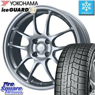 【6/10は最大P45倍】 コペン YOKOHAMA iceGUARD6 ig60 アイスガード ヨコハマ スタッドレスタイヤ 165/50R16 ENKEI エンケイ PerformanceLine PF01 ホイールセット 16 X 5.0J +45 4穴 100