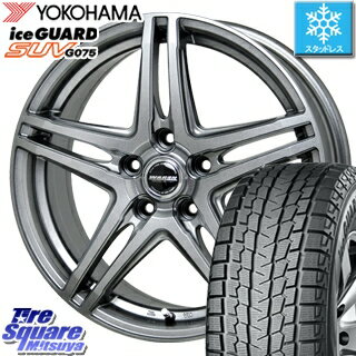 【6/20は最大28倍】 YOKOHAMA 2019年製 iceGUARD SUV G075 アイスガード【在庫最終処分】ヨコハマ スタッドレス 215/70R16 HotStuff WAREN ヴァーレン W04 4本 ホイールセット 16インチ 16 X 6.5J +48 5穴 114.3