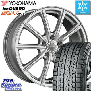 【6/20は最大28倍】 デリカ D5 アルファード YOKOHAMA 2019年製 iceGUARD SUV G075 アイスガード【在庫最終処分】ヨコハマ スタッドレス 225/60R17 ブリヂストン ECOFORM エコフォルム SE-15 SE15 ホイールセット 17インチ 17 X 7.0J +38 5穴 114.3