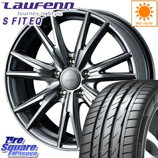 HANKOOK ハンコック Laufenn ラウフェン S Fit EQ LK01 サマータイヤ 215/60R16 WEDS ウェッズ ヴェルヴァ　KEVIN(ケビン) ホイールセット 4本 16インチ 16 X 6.5 +38 5穴 114.3