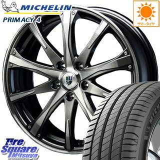 ミシュラン PRIMACY4 VOL プライマシー4 正規品 サマータイヤ 225/55R17 BLEST Bahnsport Type504 ホイールセット 4本 17インチ 17 X 7 +37 5穴 114.3