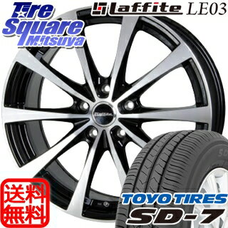 TOYOTIRES トーヨー タイヤ SD-7 サマータイヤ 215/50R17HotStuff Laffite ラフィット LE-03 ホイール 4本セット 17インチ 17 X 7 +55 5穴 114.3