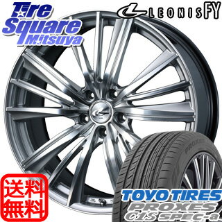 TOYOTIRES トーヨー プロクセス C1S Spec-a PROXES サマータイヤ 225/45R18WEDS ウェッズ Leonis レオニス FY ホイール 4本セット 18インチ 18 X 7 +47 5穴 114.3